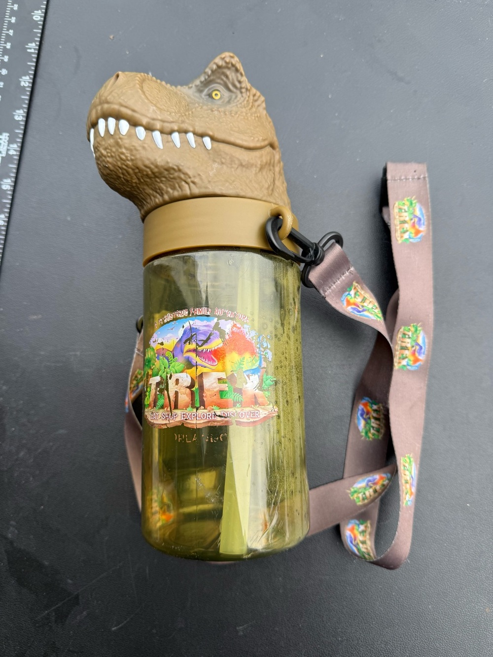 Disney Springs T-Rex Restaurant T-Rex Dinosaur Drinking Cup Character Mug
